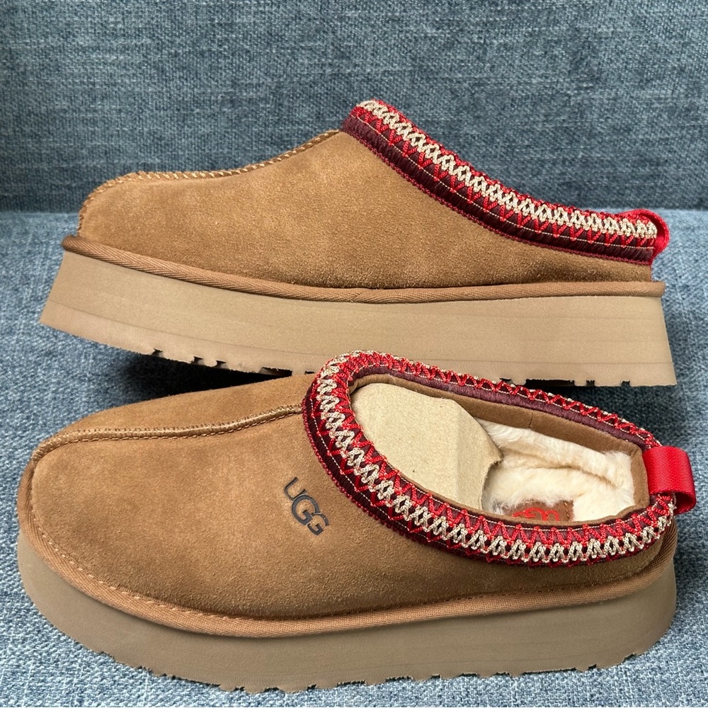 UGG Tazz women’s chestnut platform NWT